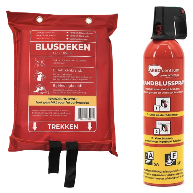 FlameGuard Combinatie set 2 delig — productfoto